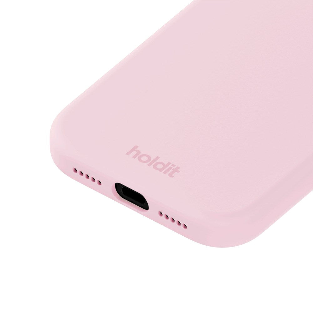 Holdit iPhone 17 Pro Max Soft Touch Silicone Case - Pale Pink