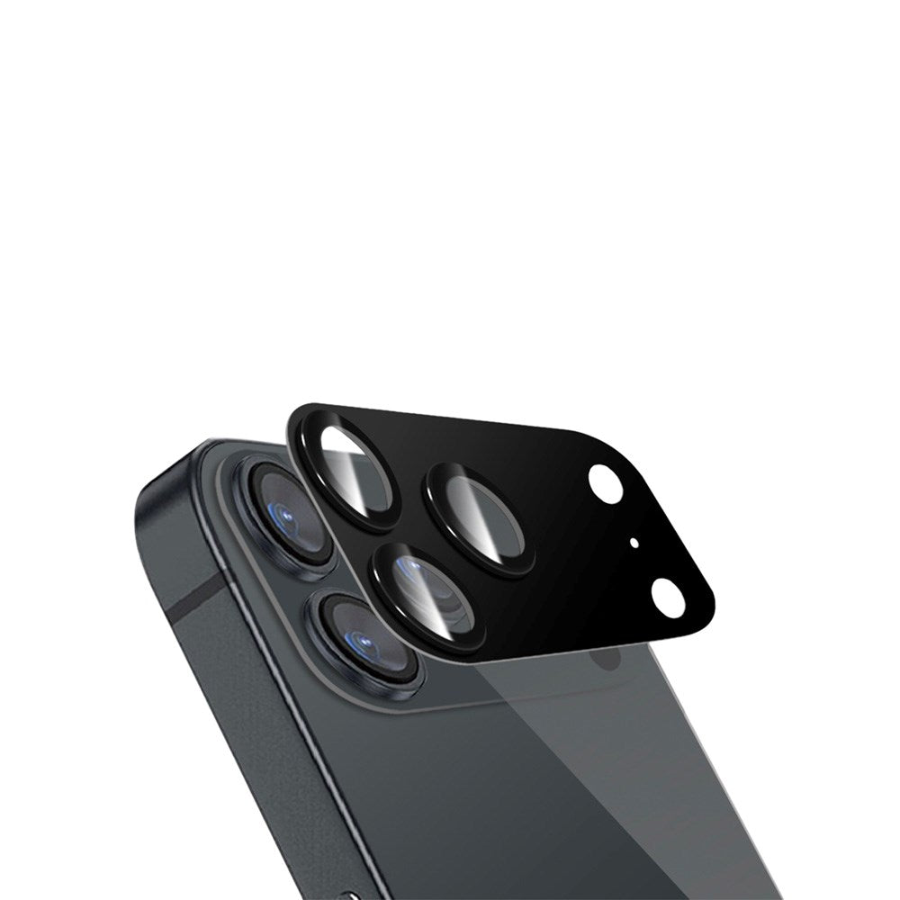 iPhone 17 Pro Holdit Protective Glass for Camera Lens - Case-Friendly - Black
