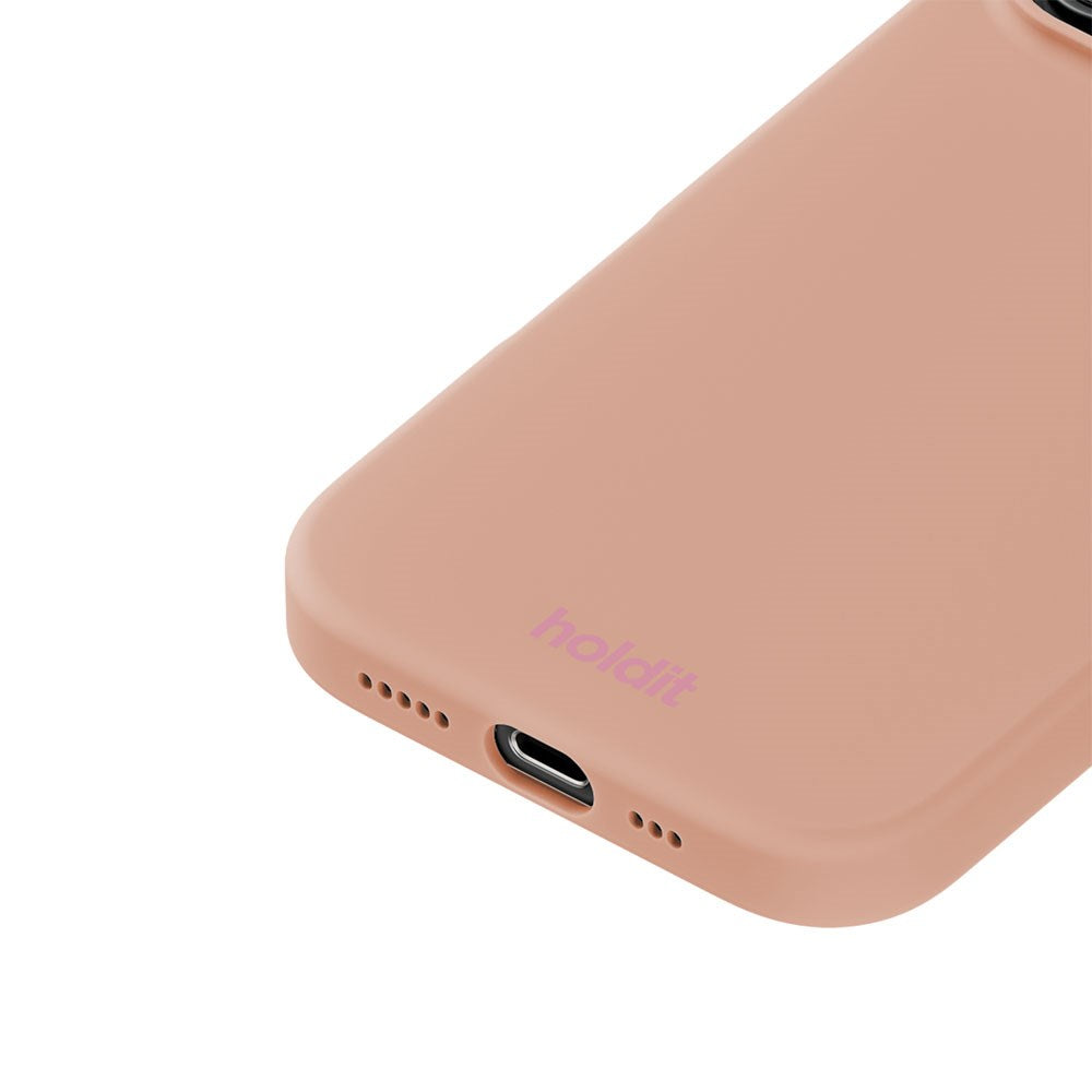 iPhone 16 Pro Max Holdit Soft Touch Silicone Case - Bare Pink