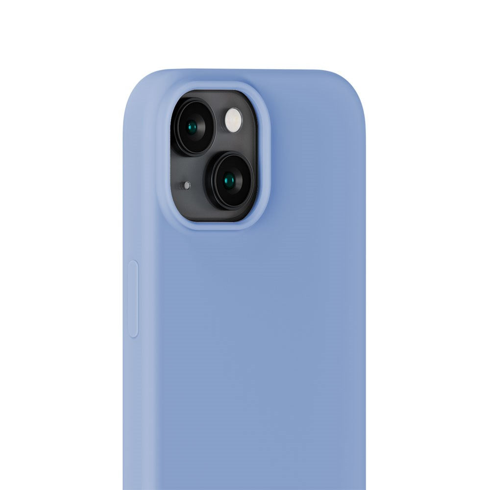 iPhone 15 Holdit Soft Touch Silicone Case - Soft Cobalt
