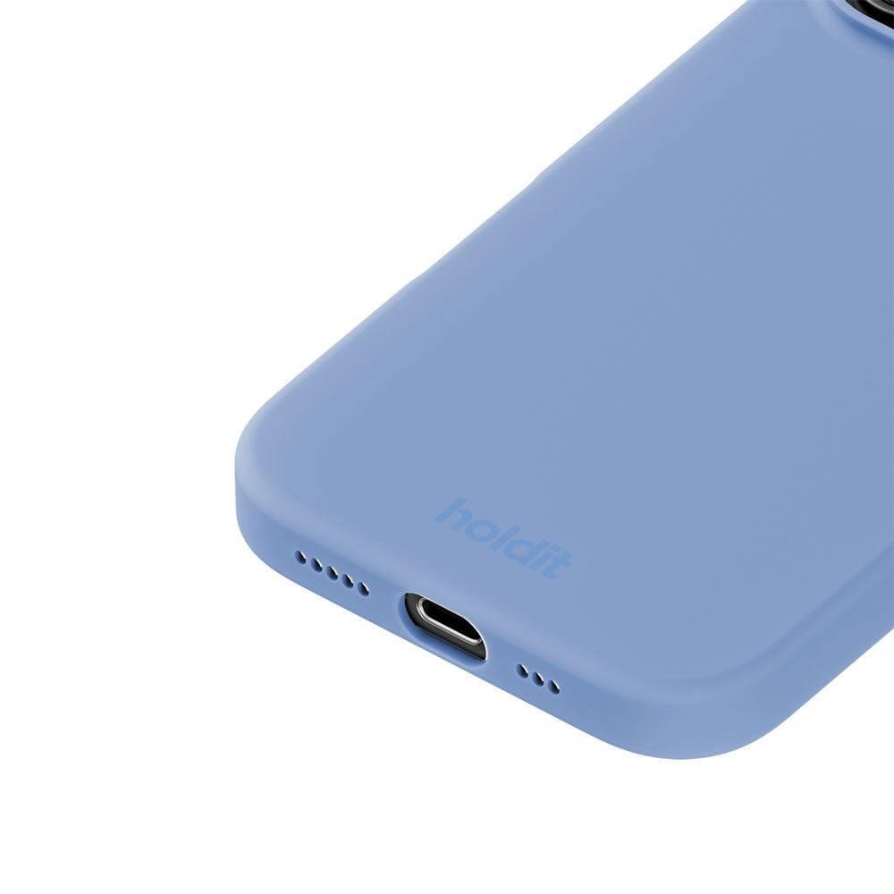 iPhone 16 Pro Max Holdit Soft Touch Silicone Case - Soft Cobalt