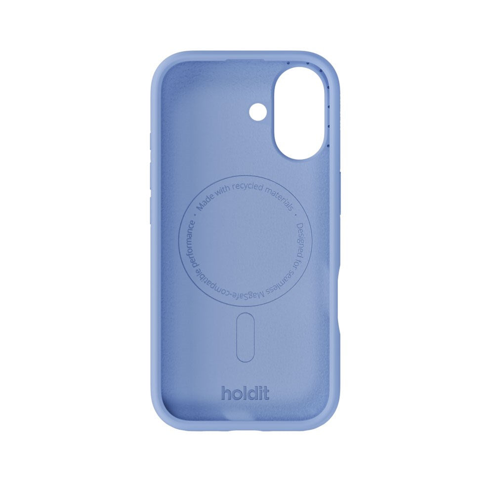 iPhone 17 Holdit Soft Touch MagSafe Silicone Case - Soft Cobalt