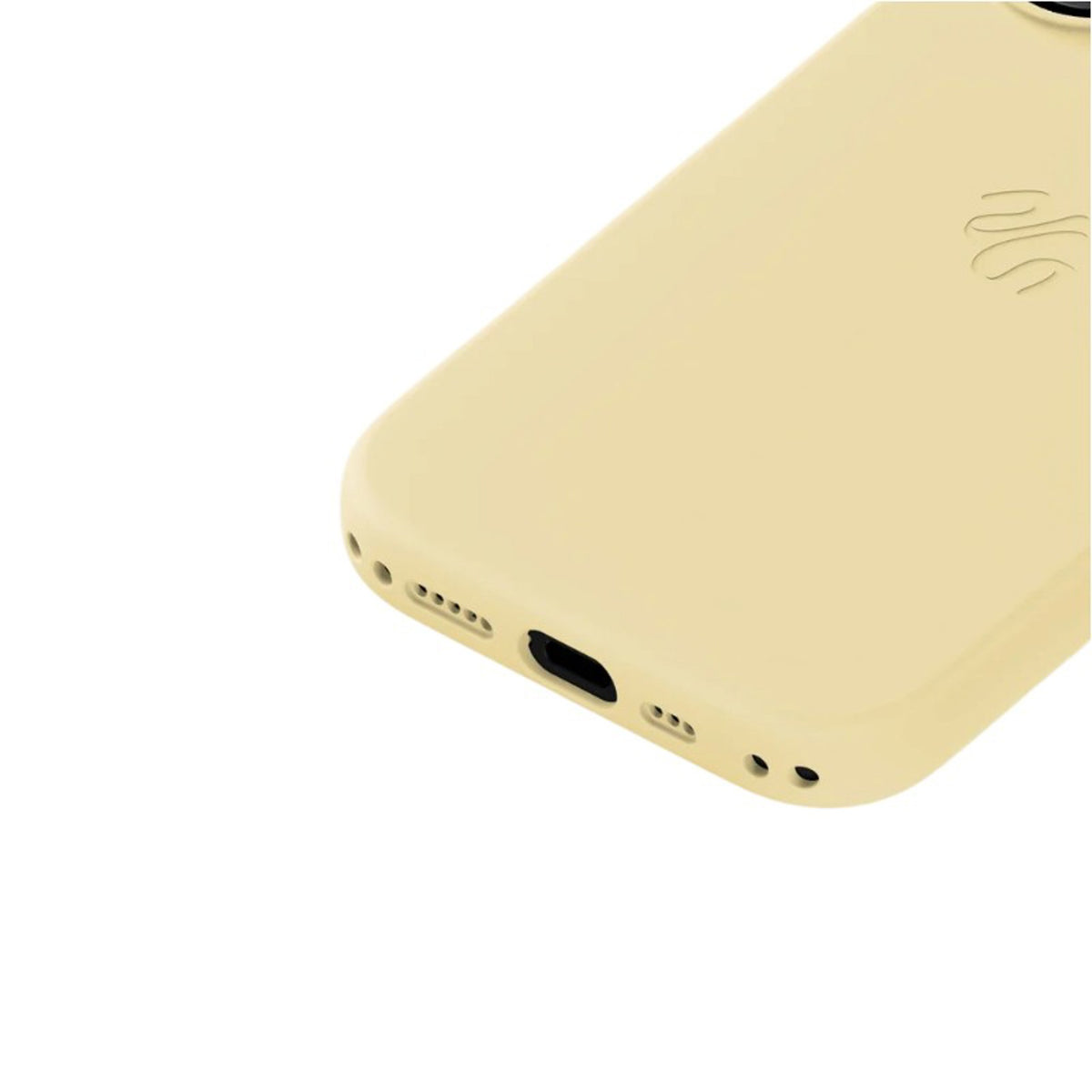 iPhone 17 Holdit Soft Touch MagSafe Silicone Case - Butter Yellow