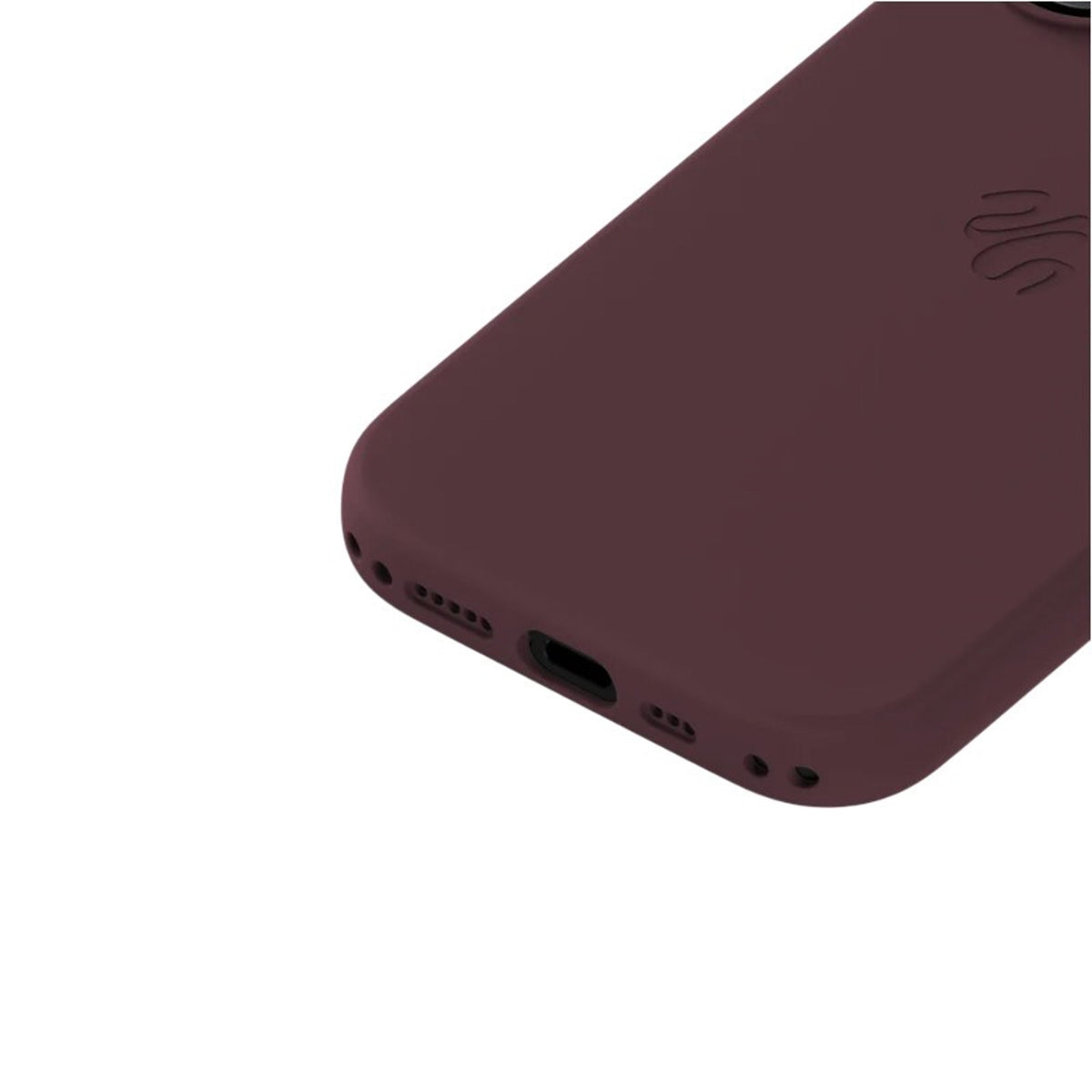 iPhone 17 Holdit Soft Touch MagSafe Silicone Case - Bordeaux
