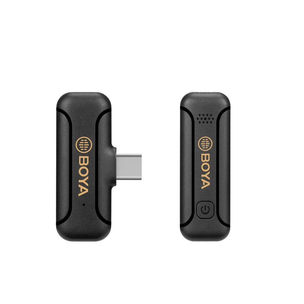 BOYA BY-WM3 Wireless Microphone Set with USB-C - Black