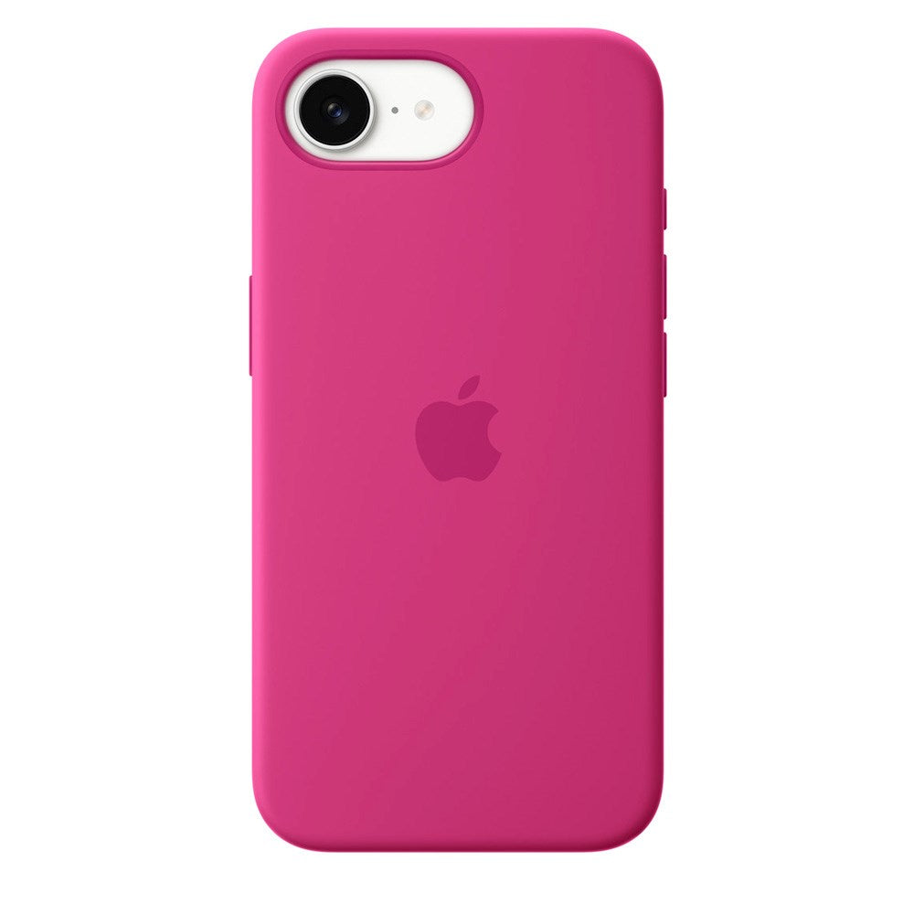 Original Apple iPhone 17e / 16e Silicone Case - Fuchsia (MD3W4ZM/A)