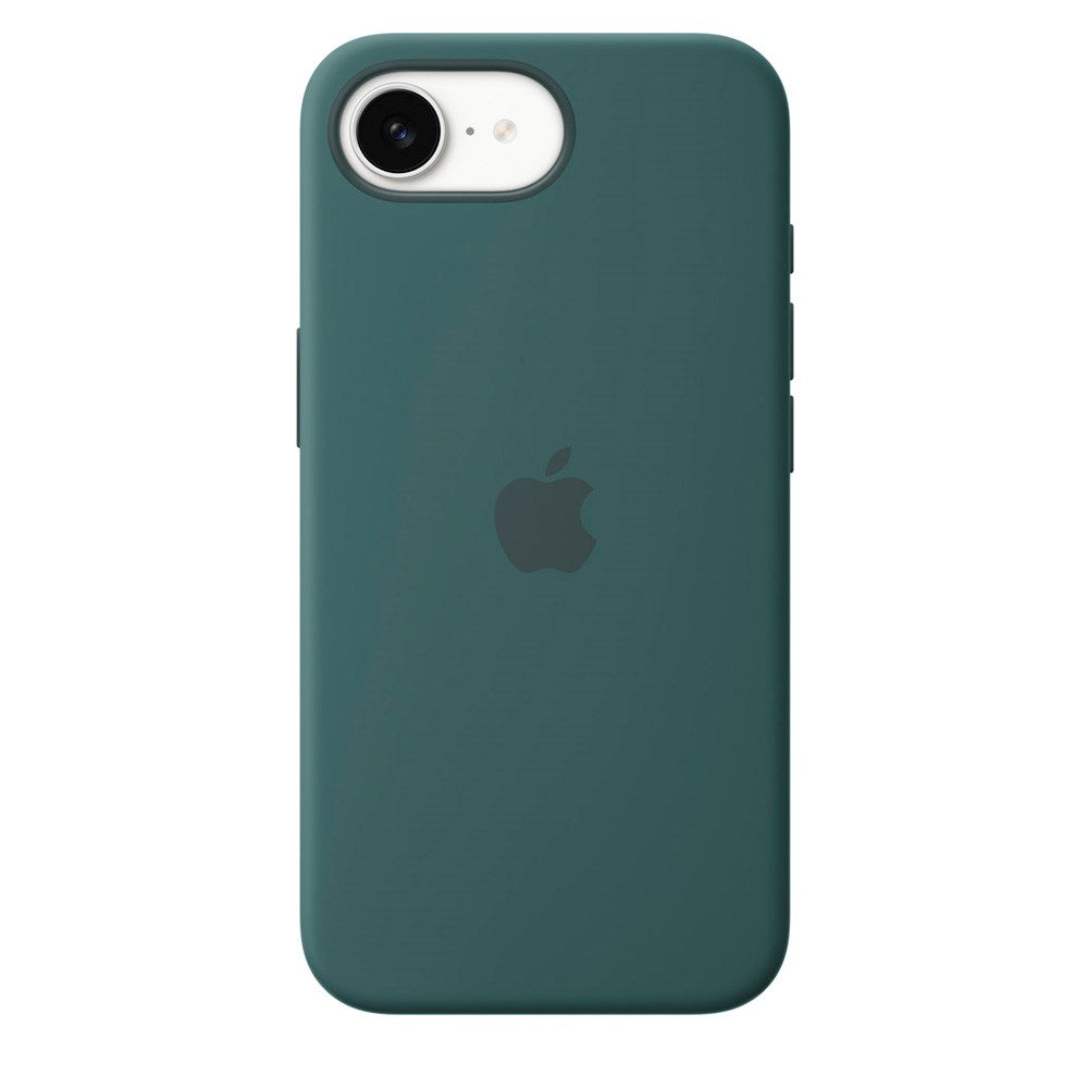 Original Apple iPhone 16e Silicone Case - Lake Green (MD3X4ZM/A)