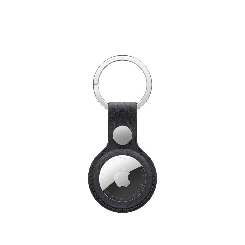 Original Apple AirTag 1. & 2. Gen. FineWoven Key Ring - Black (MGG24ZM/A)