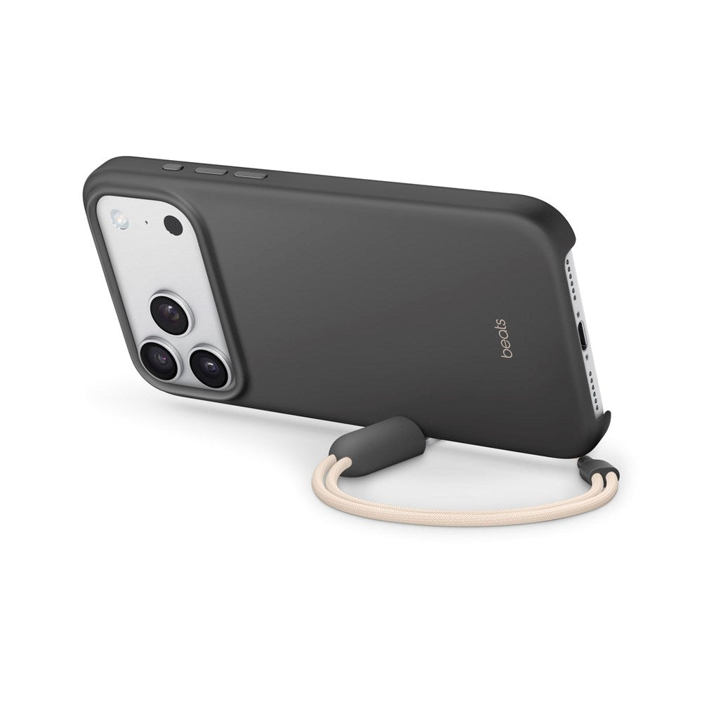 Beats iPhone 17 Pro Max Case with Strap - MagSafe Compatible - Granite Gray