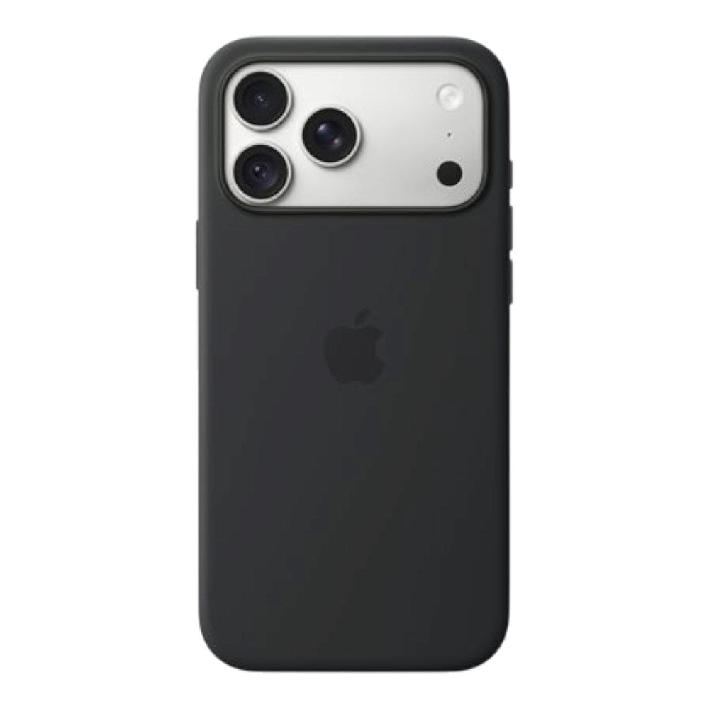Original Apple iPhone 18 Pro Max Silicone Case - MagSafe Compatible - Black (MK954ZM/A)