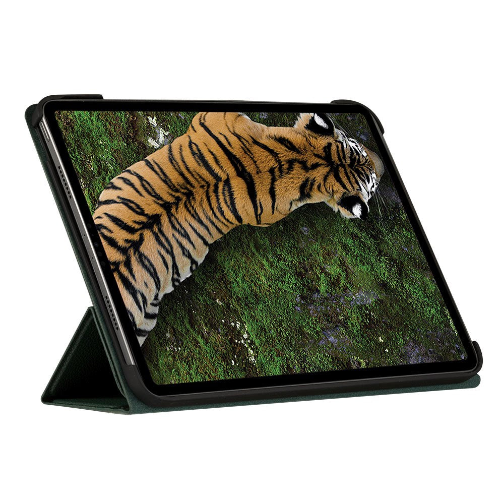 iPad 10.9" (2024/2022) dbramante1928 Milan Leather Flip Case - Green