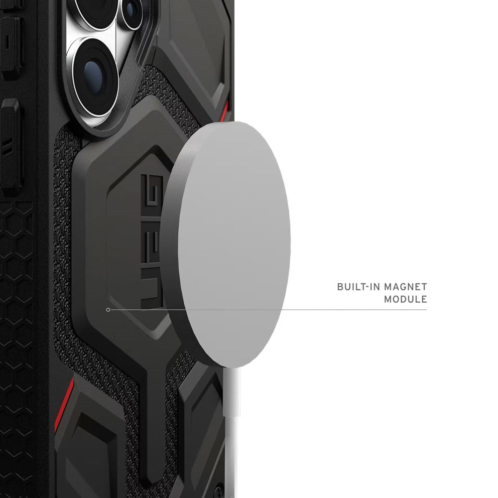 Samsung Galaxy S26 Ultra UAG Monarch Pro Kevlar Hybrid Case - MagSafe Compatible - Black