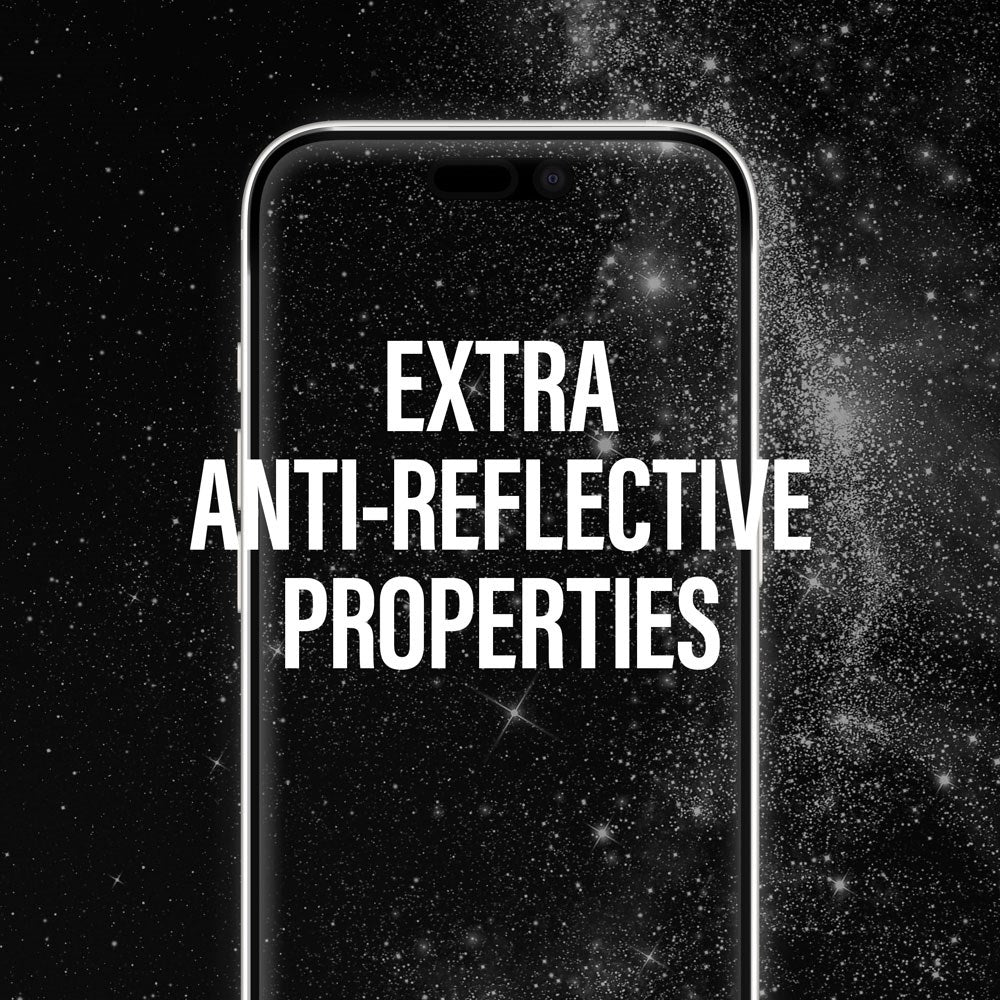 iPhone 15 / 16 PanzerGlass Ultra Wide Fit Ceramic Screen Protector w. EasyAligner - Black Edge