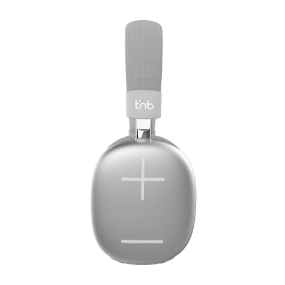 T'NB BOUNCE MAX Wireless Bluetooth Headphones - Silver