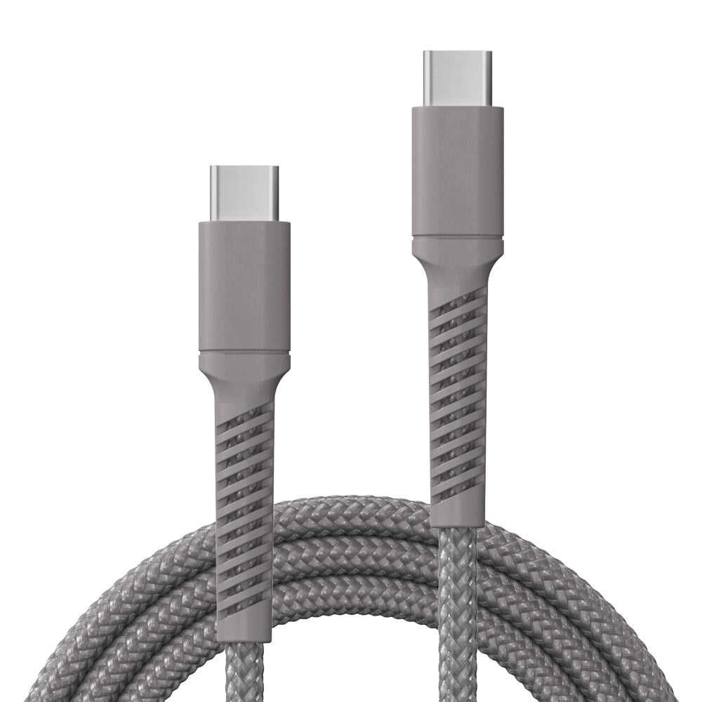 X2O Longlife 100W USB-C to USB-C Cable - 2m - Grey