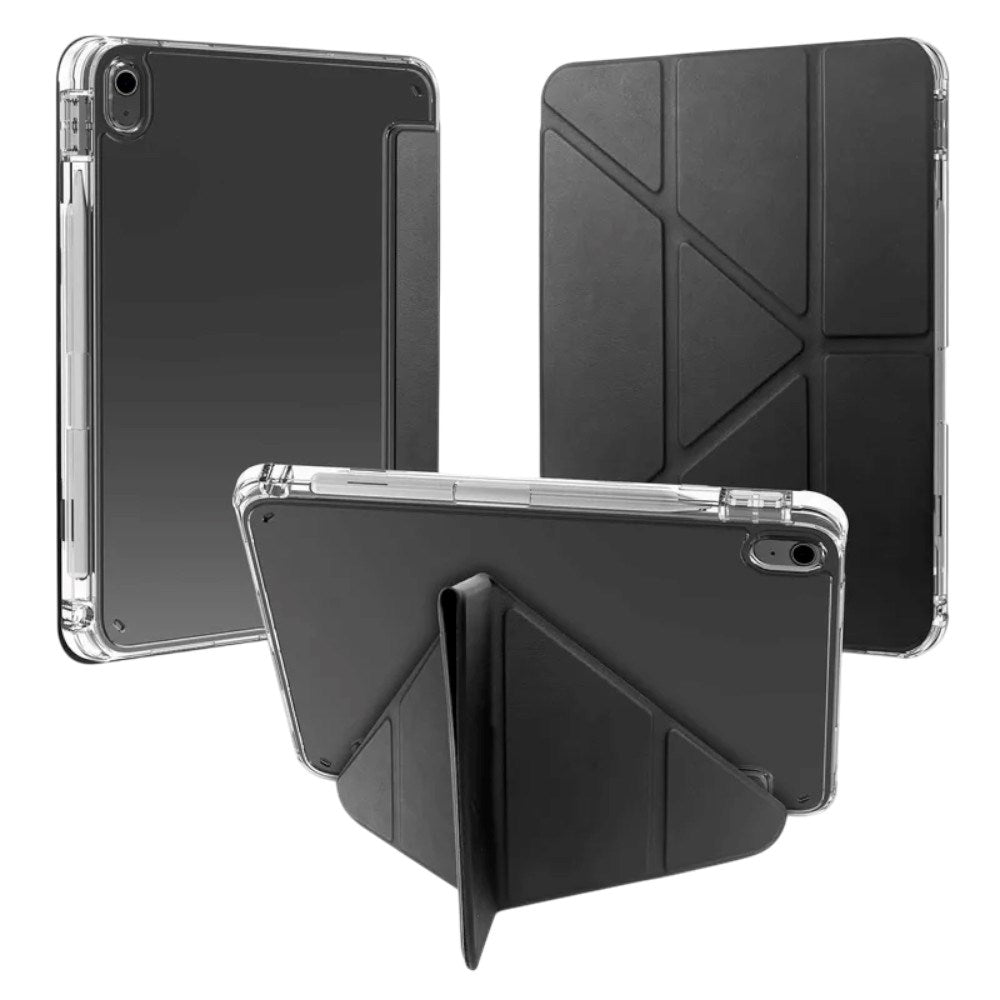 iPad 11" (2026 / 2025) / 10.9" (2024 / 2022) X2O Origami Folio Flip Case - Black