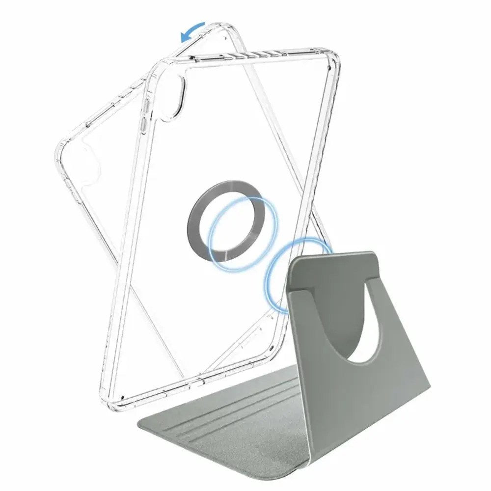 iPad 11" (2026 / 2025) / 10.9" (2024 / 2022) X2O 2-in-1 Mag Folio Flipcase - Grey