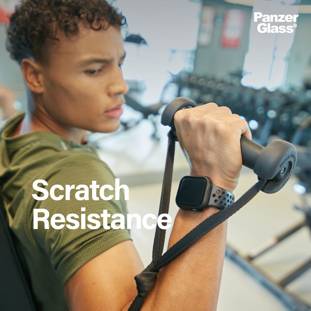 PanzerGlass Apple Watch Ultra 3/2/1 (49mm) Snappie Full Body Slim Case with Built-in Screen Protector - Transparent