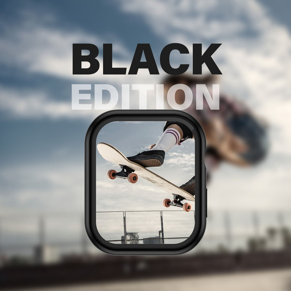 PanzerGlass Apple Watch 11 / 10 (46mm) Snappie Full Body Slim Case with Built-in Screen Protector - Black