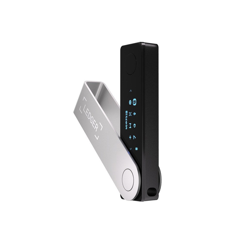 Ledger Nano X Crypto Hardware Wallet - Onyx Black