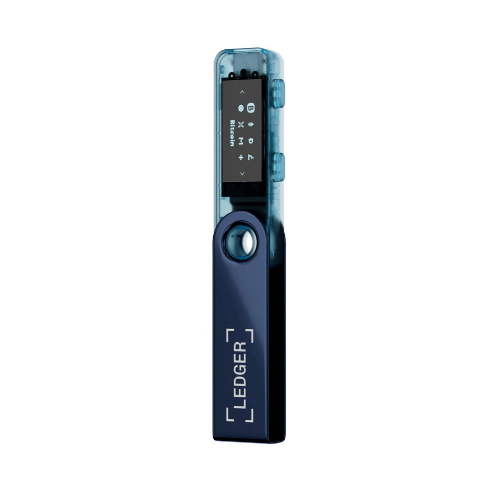 Ledger Nano S Plus Crypto Hardware Wallet - Neptune Blue