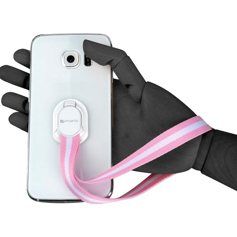 4smarts Loop Guard Magnetic Wrist Strap - Striped Pink