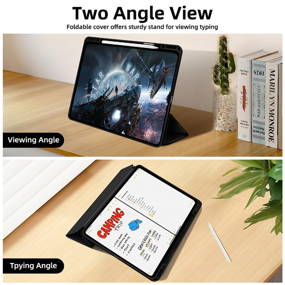iPad Pro 11" (2025 / 2024) 4smarts Basic Folio Case w. Pen Holder - Black