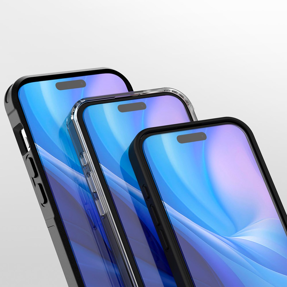 iPhone 16 Pro 4smarts Second Glass Screen Protector w. Mounting Frame - Case Friendly - Transparent