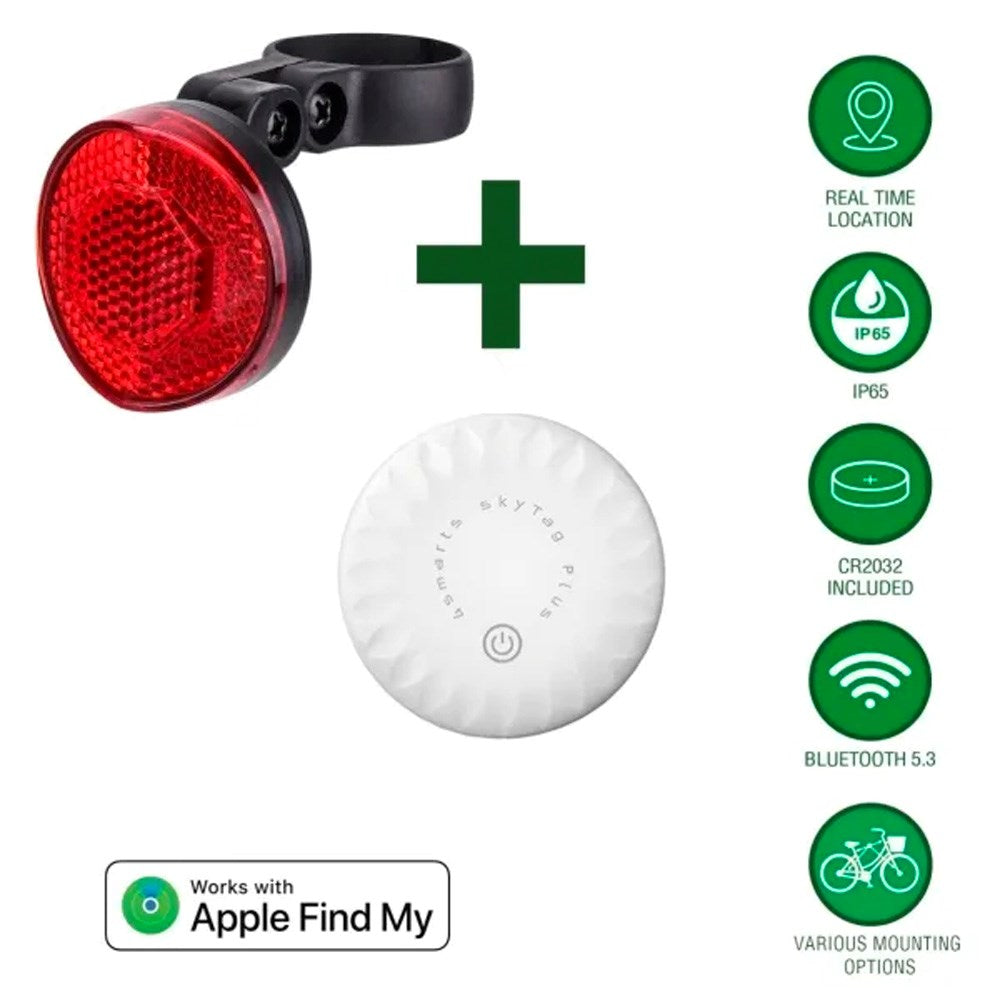 4smarts SkyTag GPS Tracker with Reflector – Apple Find My - White