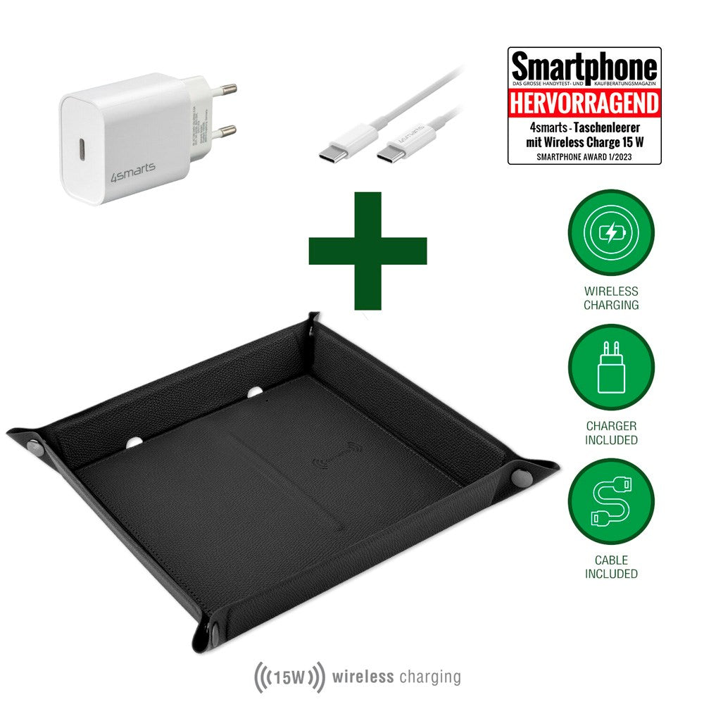 4smarts SmartTray Charging Set - Black