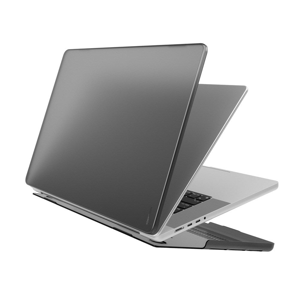 Vonmählen Transparent Case for MacBook Pro M1/M2/M3/M4 16" (2021-2024) - Matte Black/Transparent