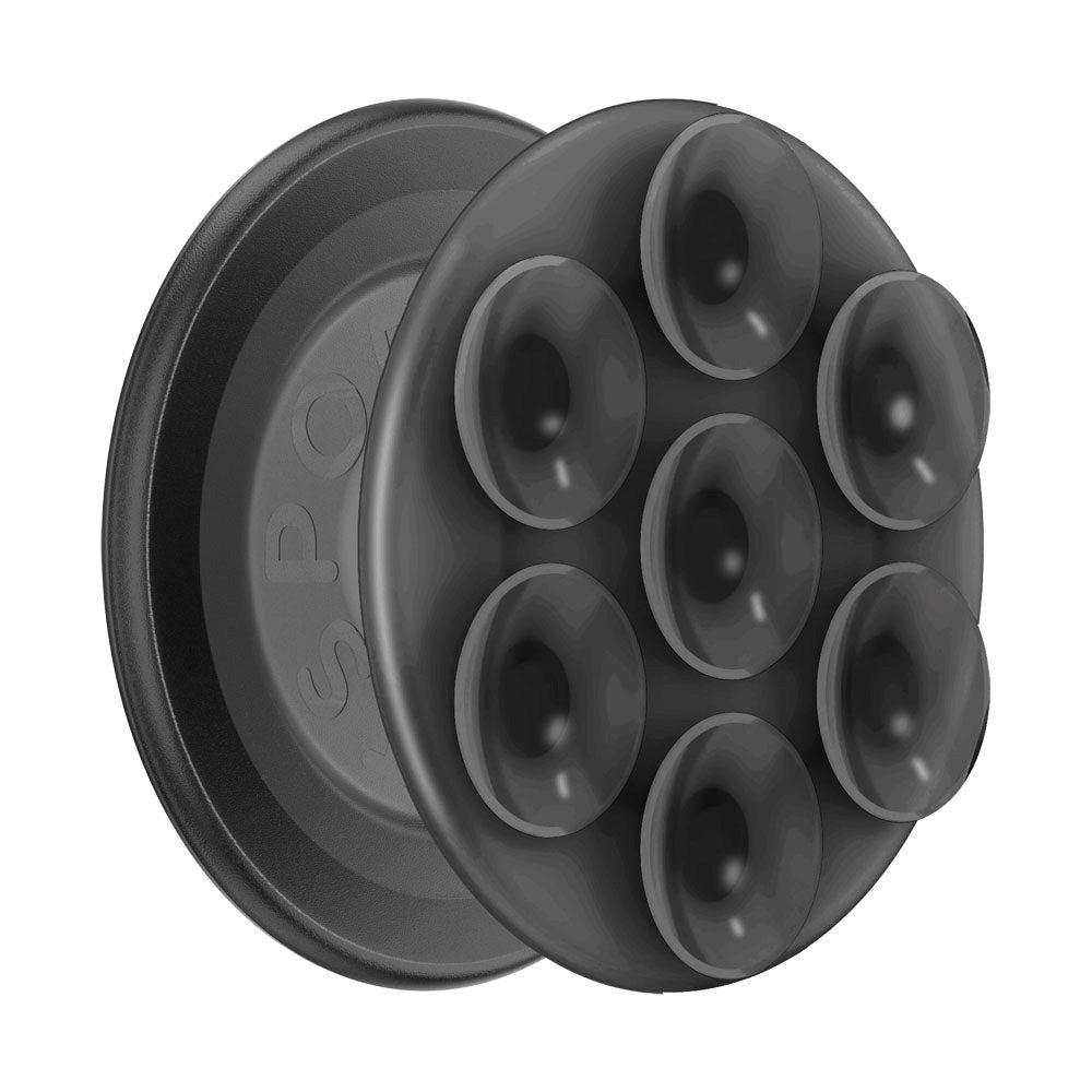 POPSOCKETS PopGrip Translucent Black MagSafe - Suction Cups