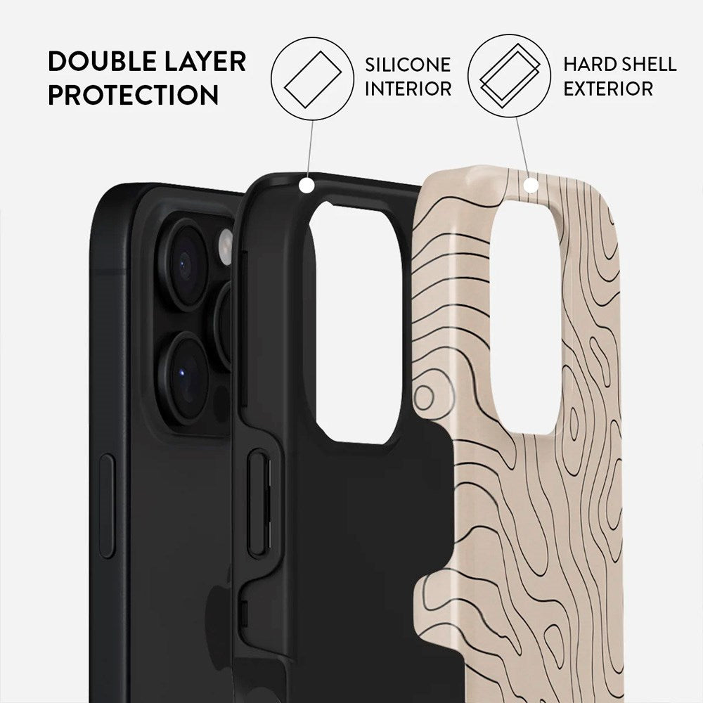 iPhone 16 Pro Burga Tough Fashion Case - MagSafe Compatible - Wild Terrain