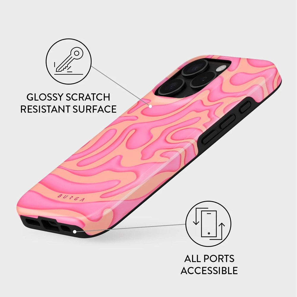 Burga iPhone 16 Pro Max Tough Fashion Case - Popsicle