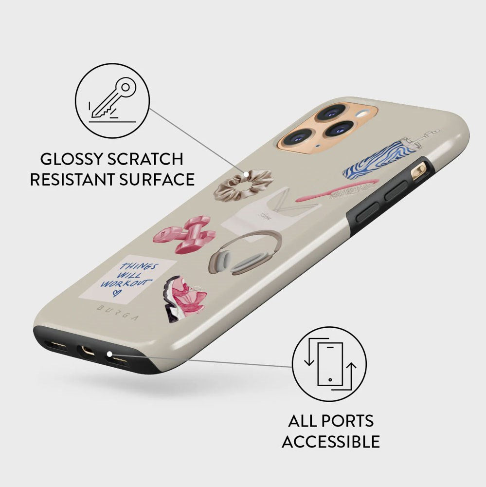 Burga iPhone 11 Pro Tough Fashion Case - 5AM Club