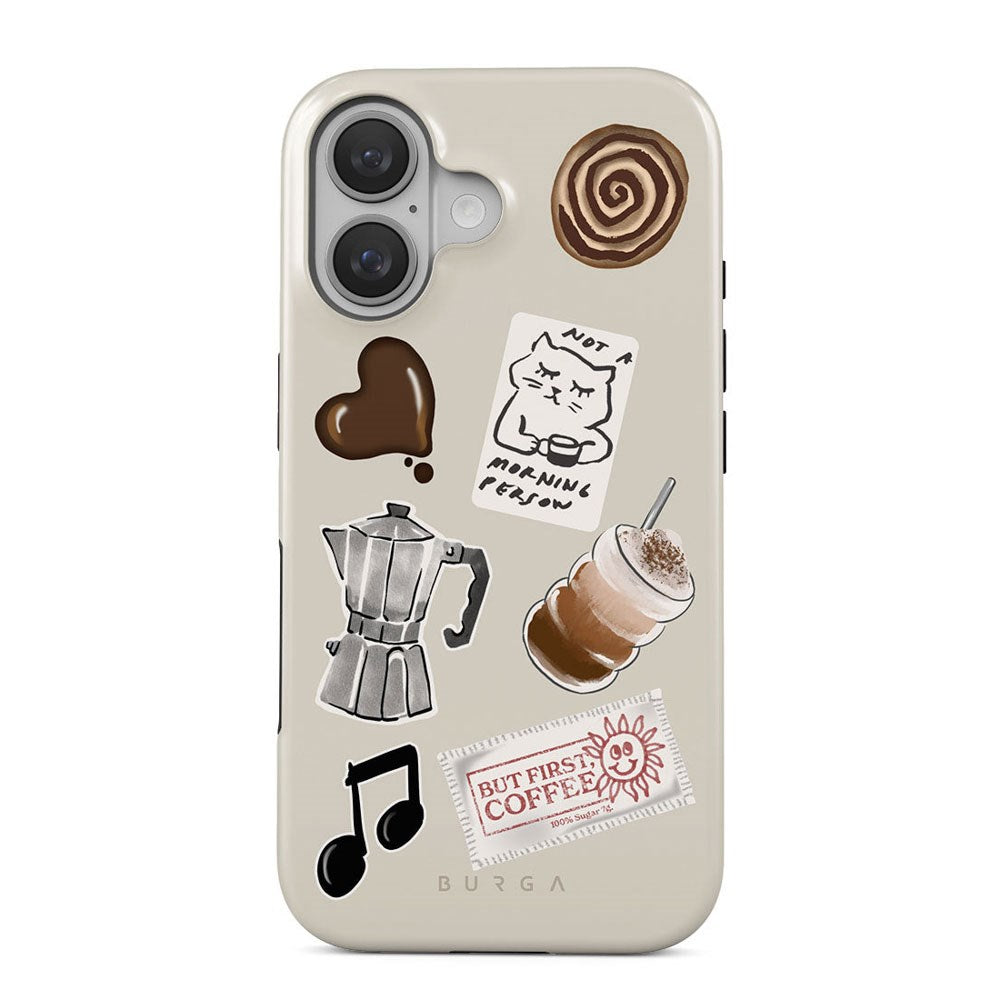 Burga iPhone 16 Tough Fashion Case - Oat Milk Please
