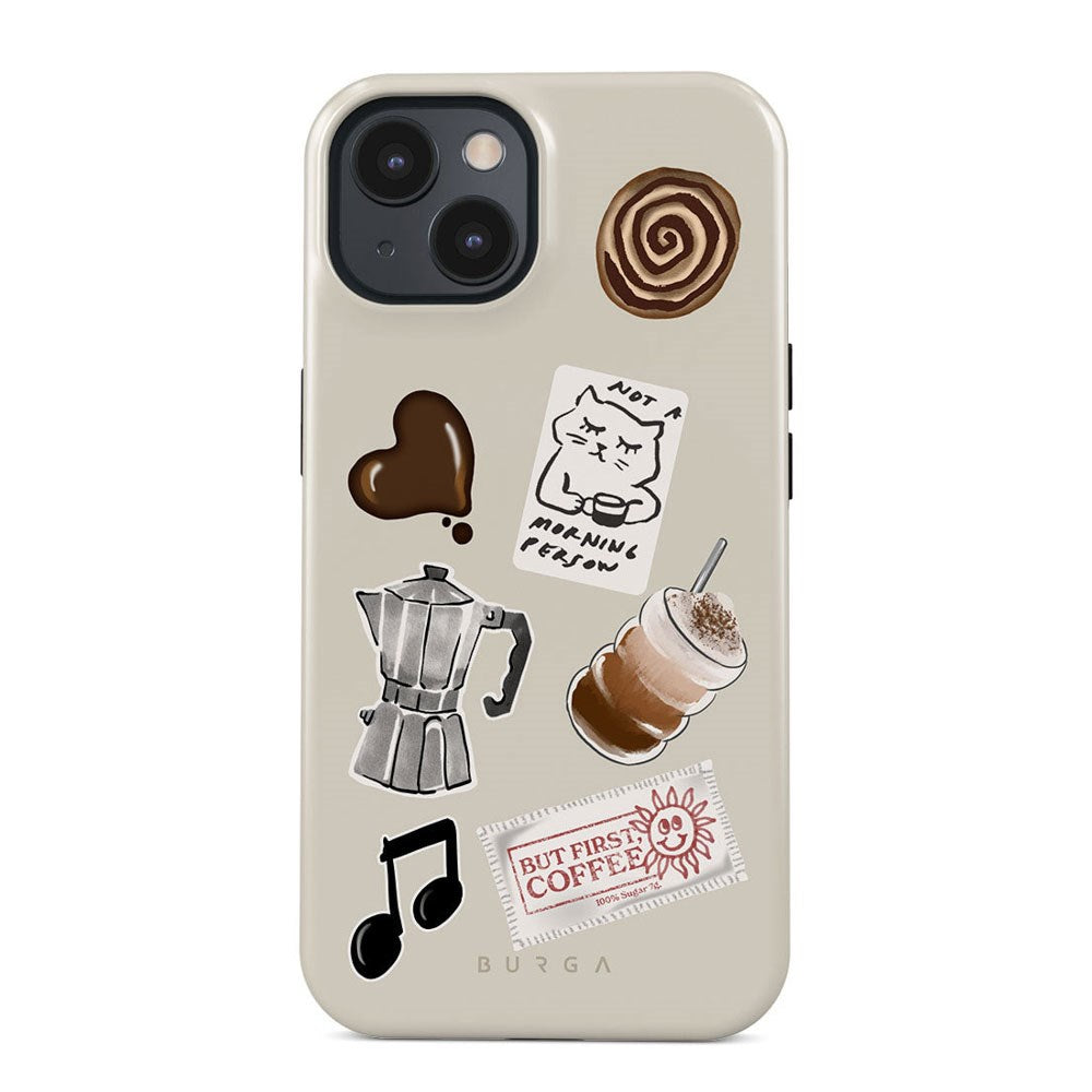 Burga iPhone 14 Tough Fashion Case - Oat Milk Please