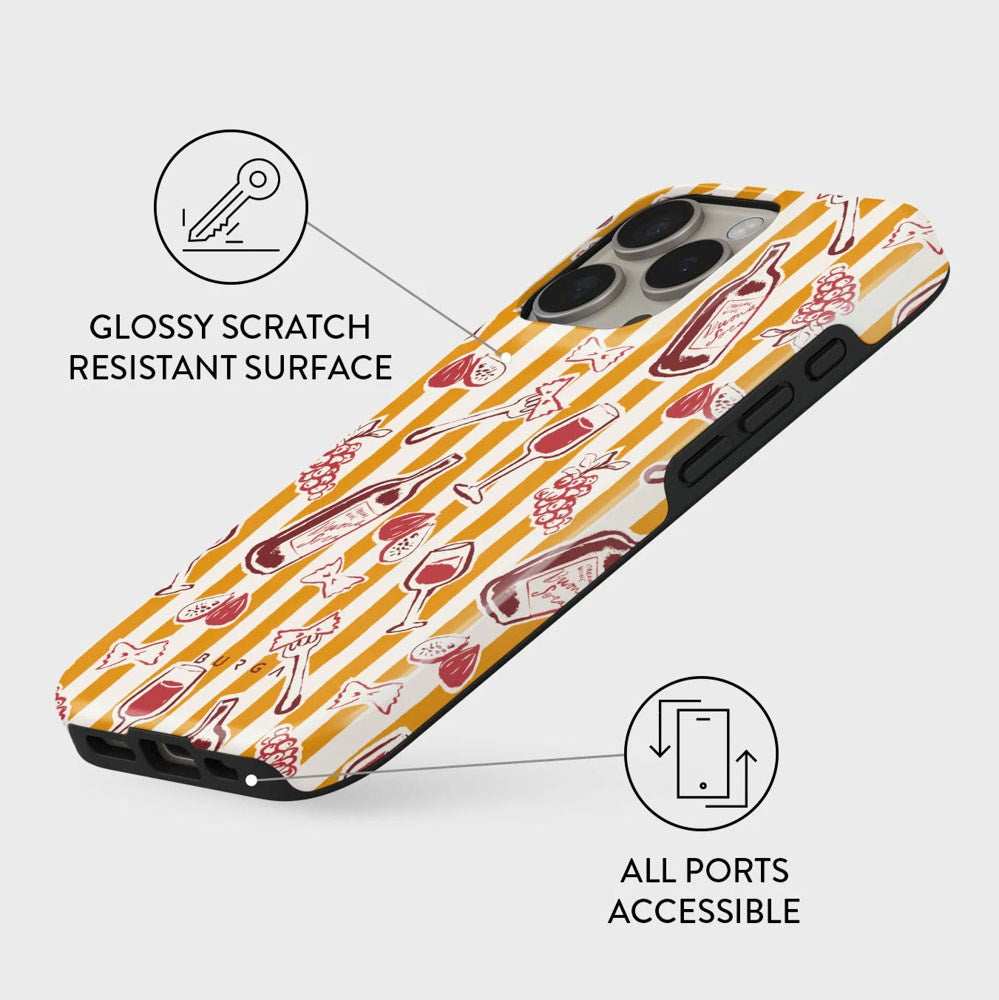 iPhone 16 Pro Burga Tough Fashion Case - MagSafe Compatible - Buona Sera