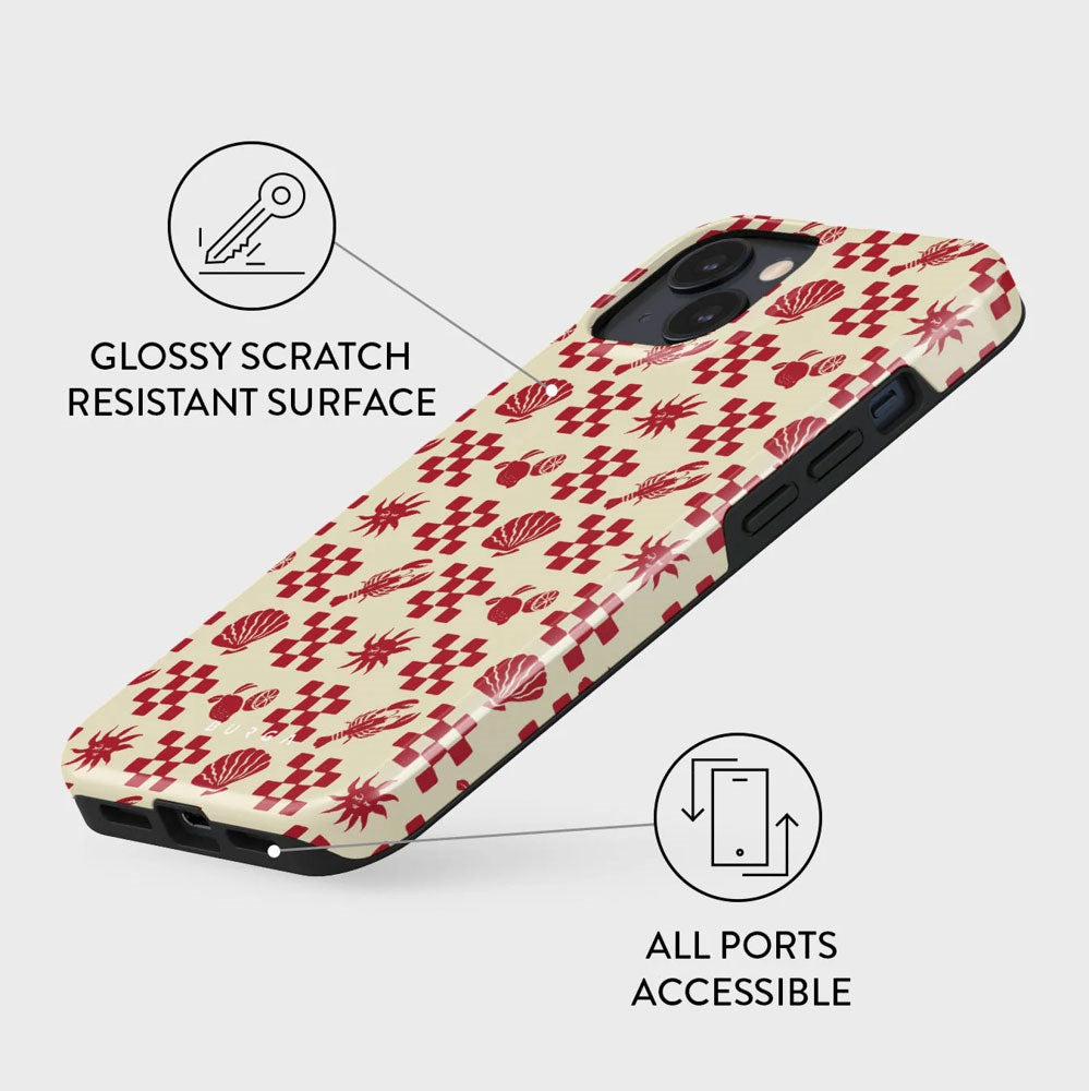 Burga iPhone 15 Tough Fashion Case - Ciao