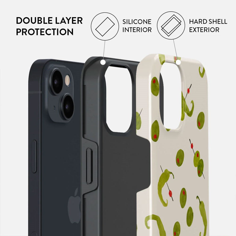 Burga iPhone 15 Tough Fashion Case - Aperitivo