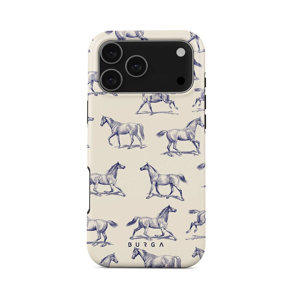 Burga iPhone 17 Pro Max Tough Fashion Case - MagSafe Compatible - Derby Race