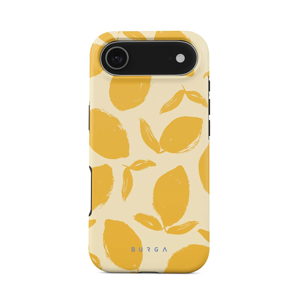 Burga iPhone Air Tough Fashion Case - MagSafe Compatible - Lemon Tart