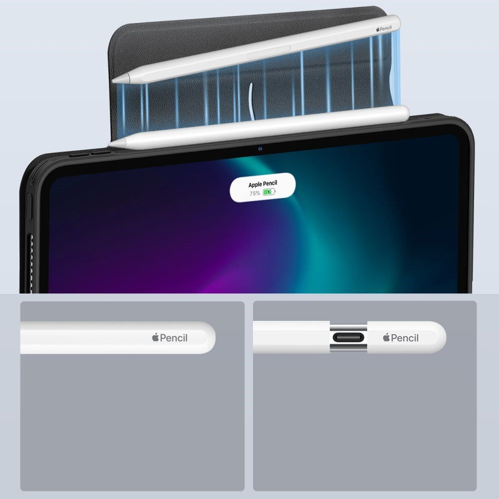 iPad Pro 11" (2025 / 2024) ESR Rebound Hybrid Flip Case - Black