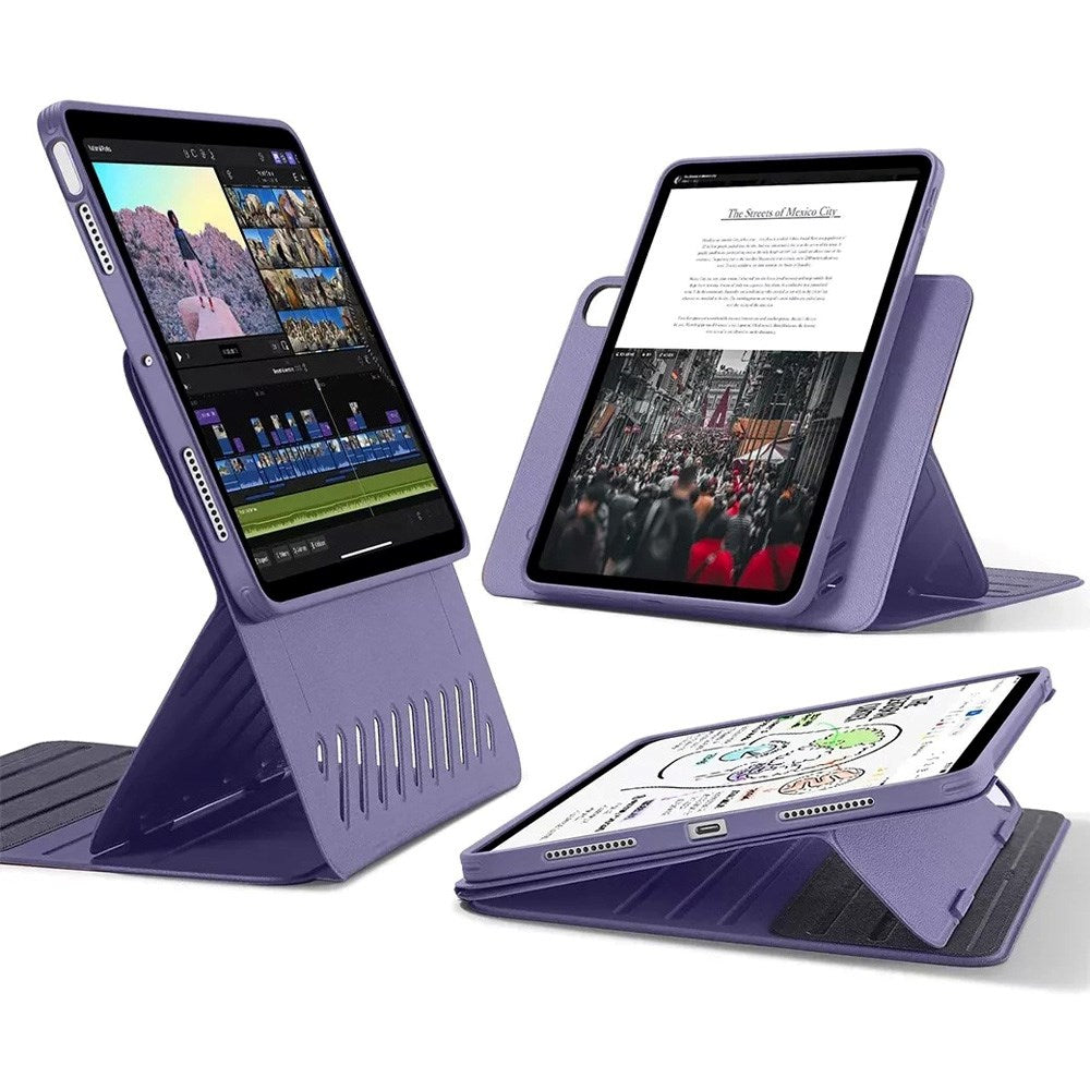 ESR iPad Air 13" (2026 / 2025 / 2024) Shift Flip Case with Removable Back Case - Purple