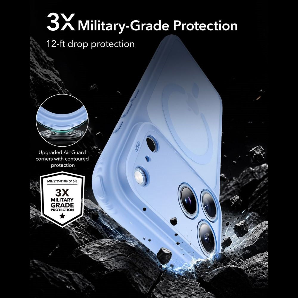 iPhone 18 Pro / 17 Pro ESR Classic Hybrid Case - MagSafe Compatible - Blue