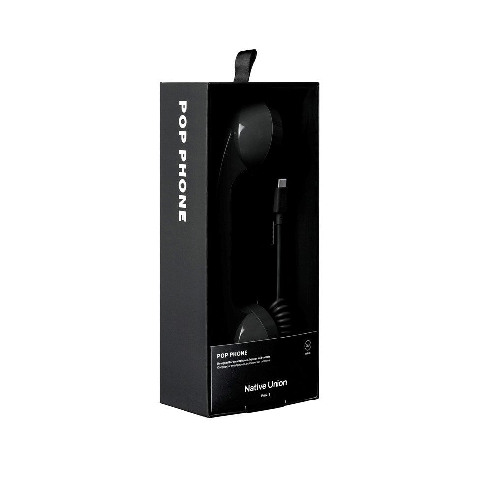 Native Union Pop Phone with USB-C - Black