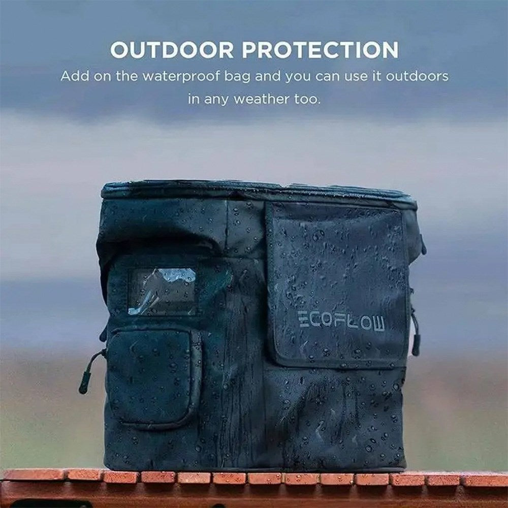 EcoFlow Bag for Portable EcoFlow DELTA 2 Power Station - Black