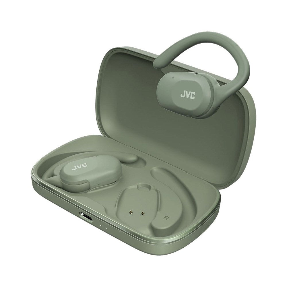 JVC Nearphones HA-NP40T True Wireless Open-Ear Headphones - Green