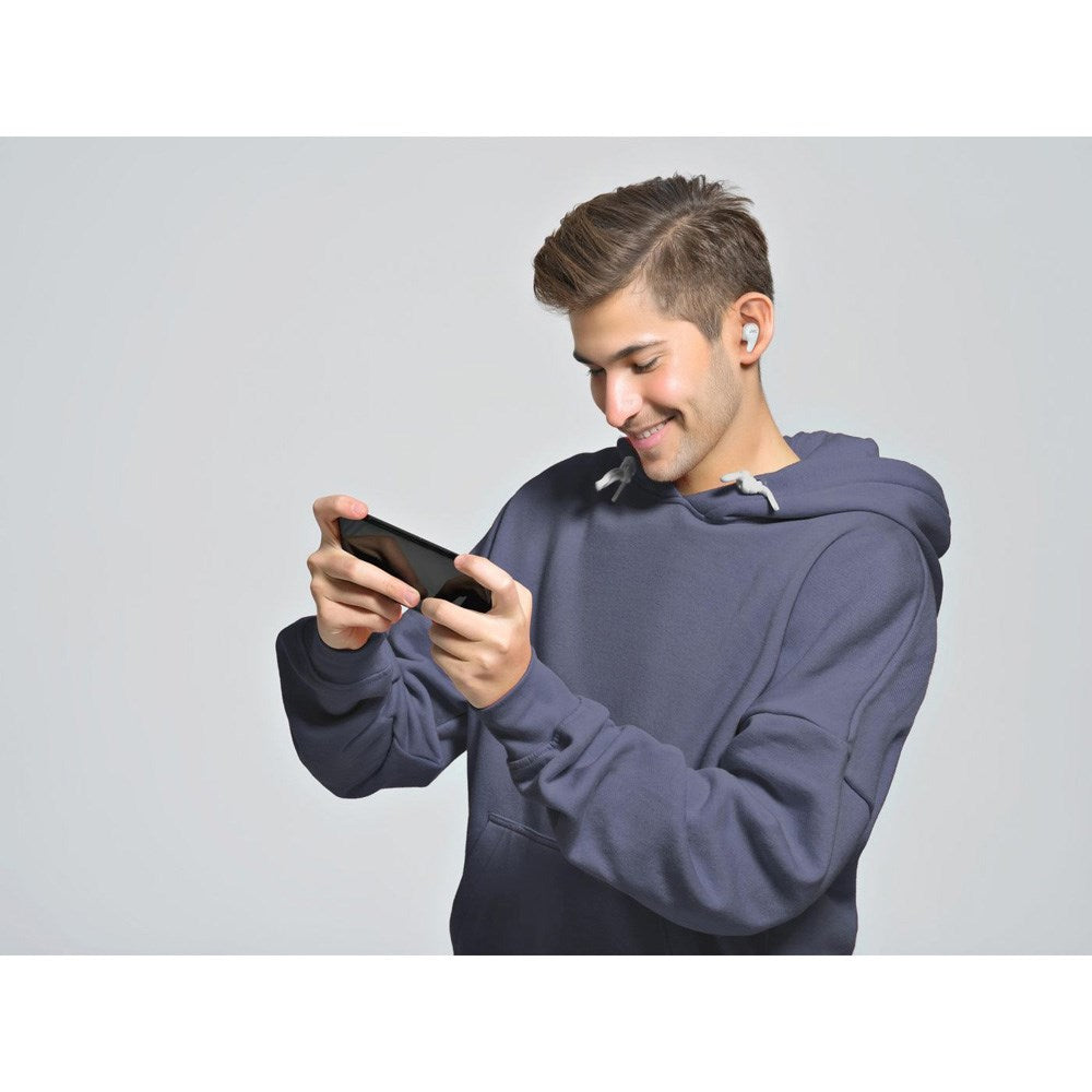 JVC Gumy HA-A23T True Wireless In-Ear Headphones - Active Noise Cancelling - White