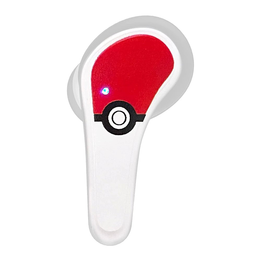 Pokémon OTL In-Ear True Wireless Headphones - White / Red